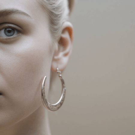 Santorini Arch Brass Earrings