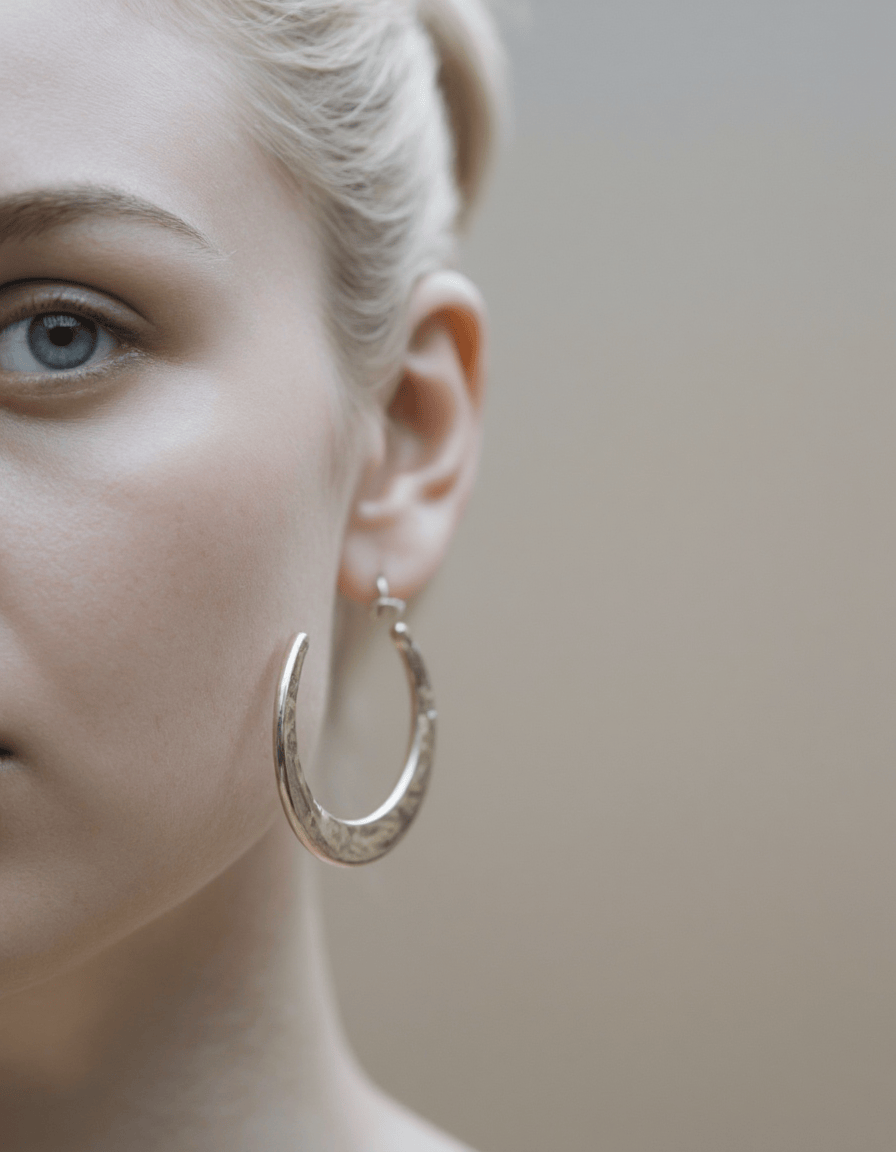 Santorini Arch Brass Earrings