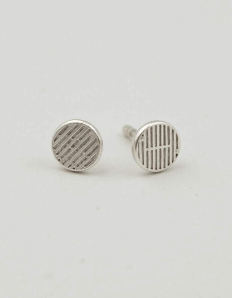 Tokyo Linework Stud Earrings