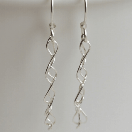 Alpine Snowline Drop Earrings