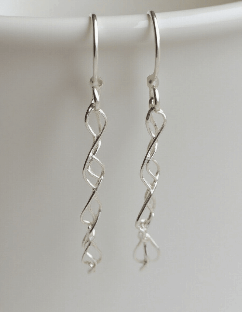 Alpine Snowline Drop Earrings